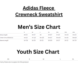 Adidas Fleece Crewneck Sweatshirt