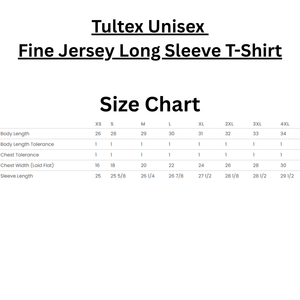 Tultex Unisex Fine Jersey Long Sleeve T-Shirt