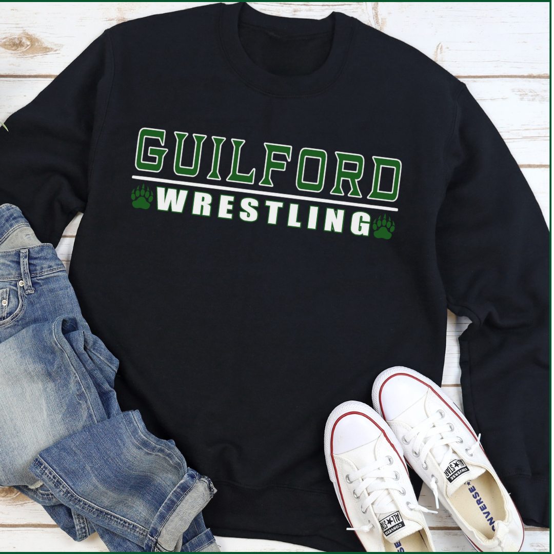 Guilford Wrestling Sprawl Crewneck