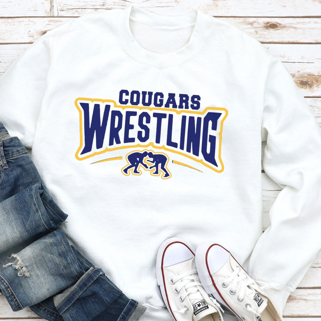 HK Wrestling Pin Crewneck