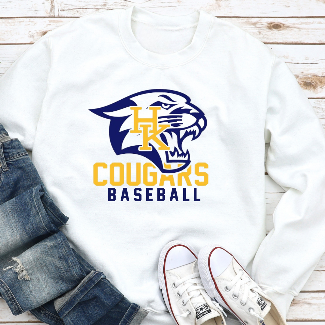 HK Baseball Heater Crewneck