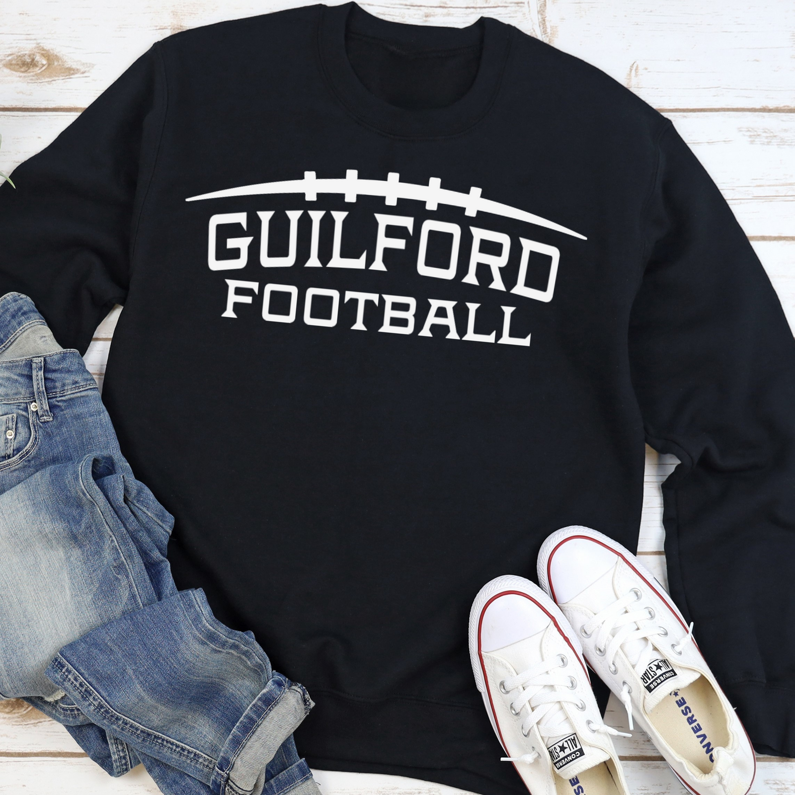 Guilford Football Gridiron Crewneck