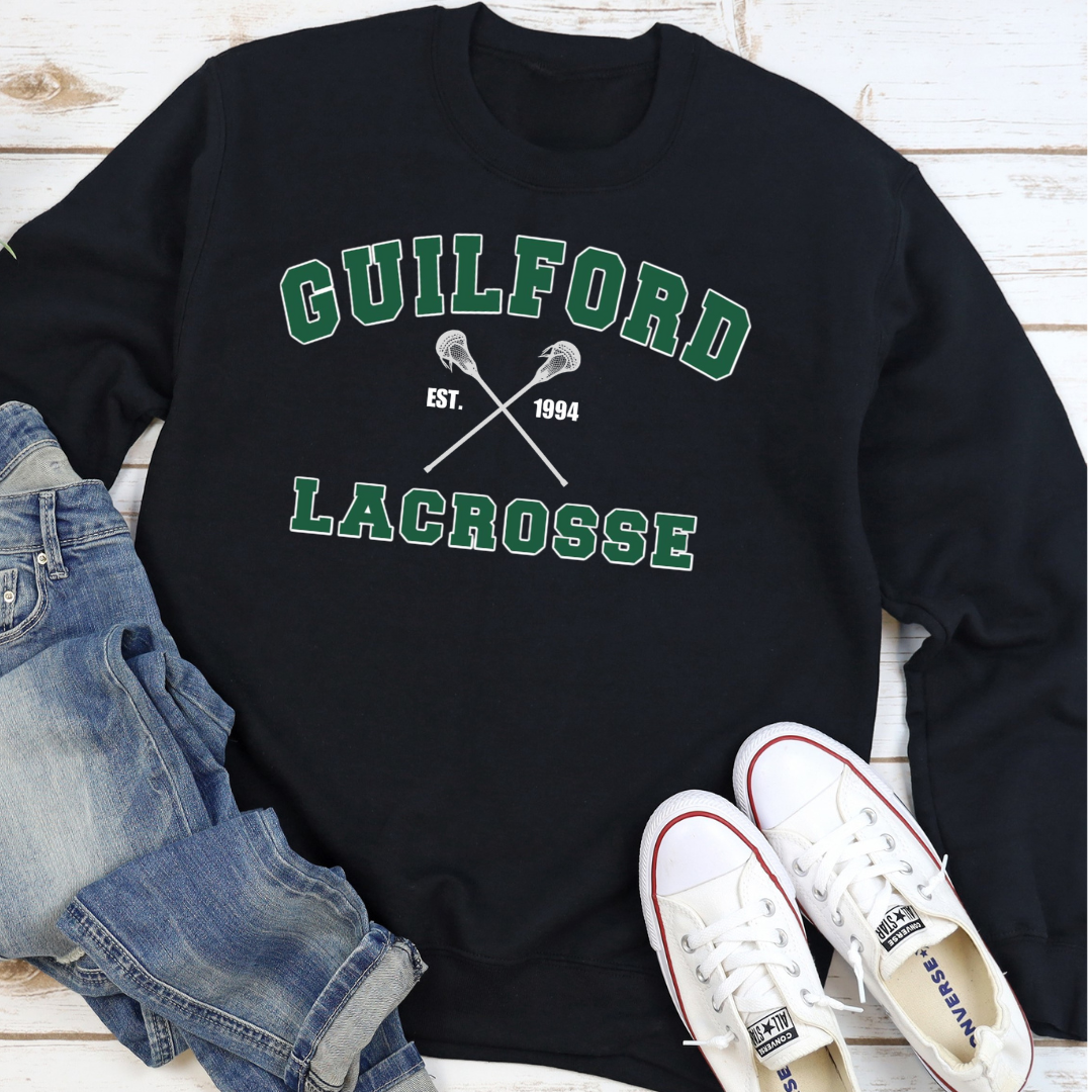 Guilford Lacrosse Faceoff Crewneck