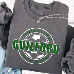 Guilford Soccer Header Crewneck