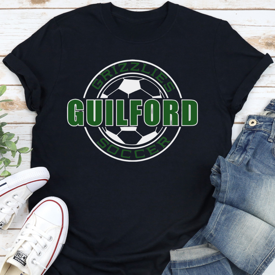 Guilford Soccer Header T-Shirt