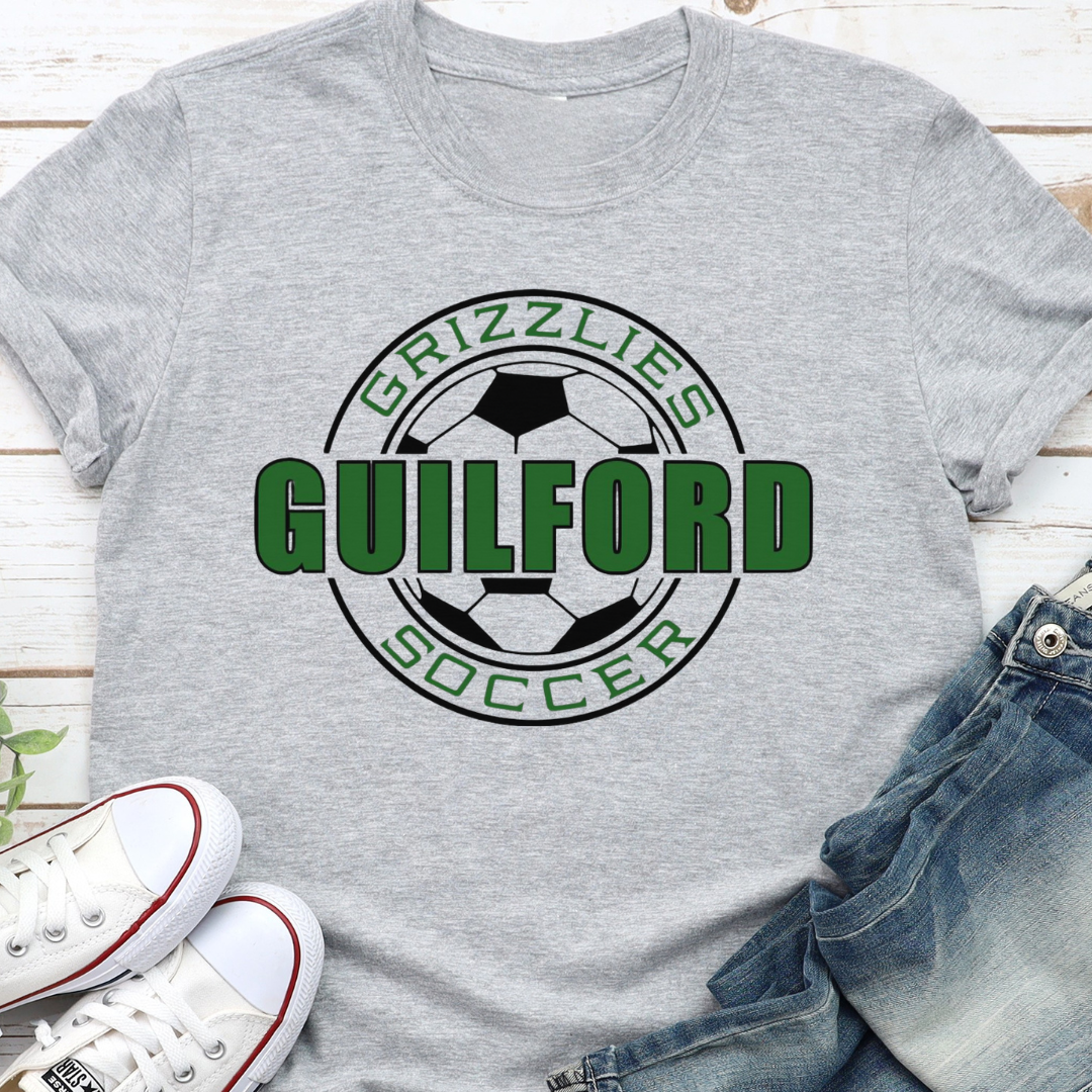 Guilford Soccer Header T-Shirt