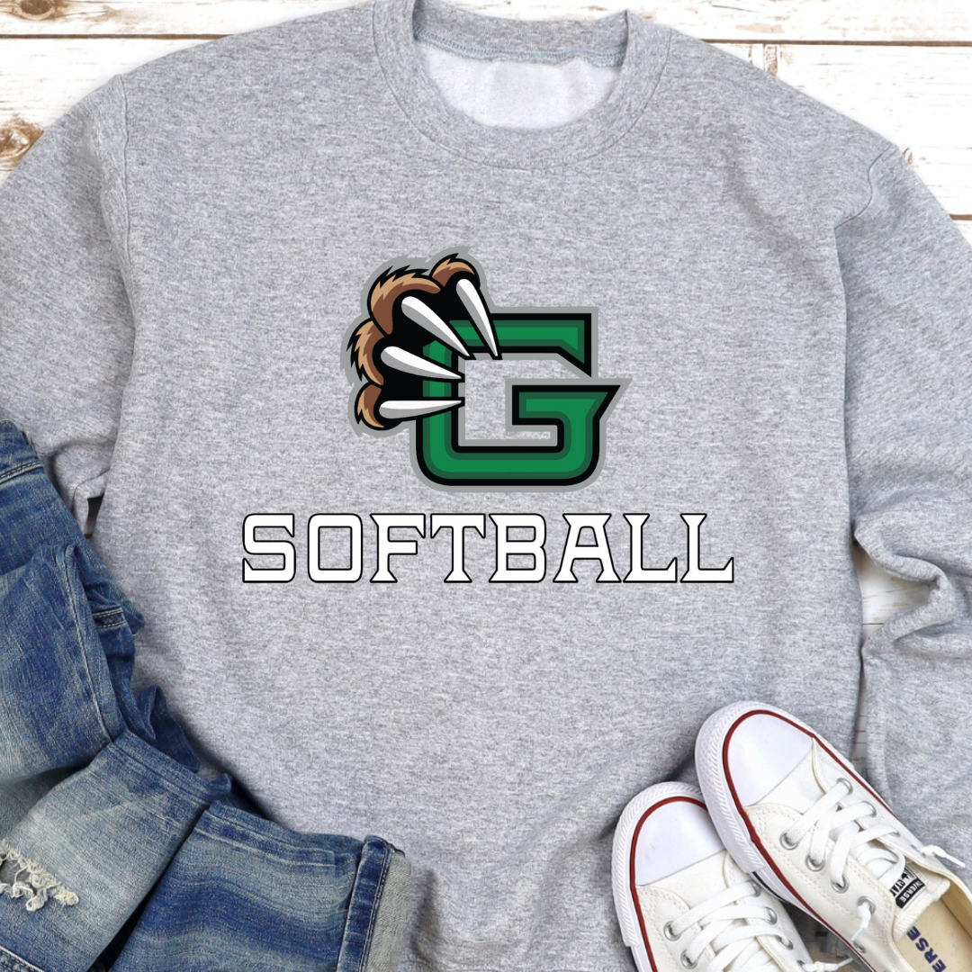 Guilford Softball Icon  Crewneck