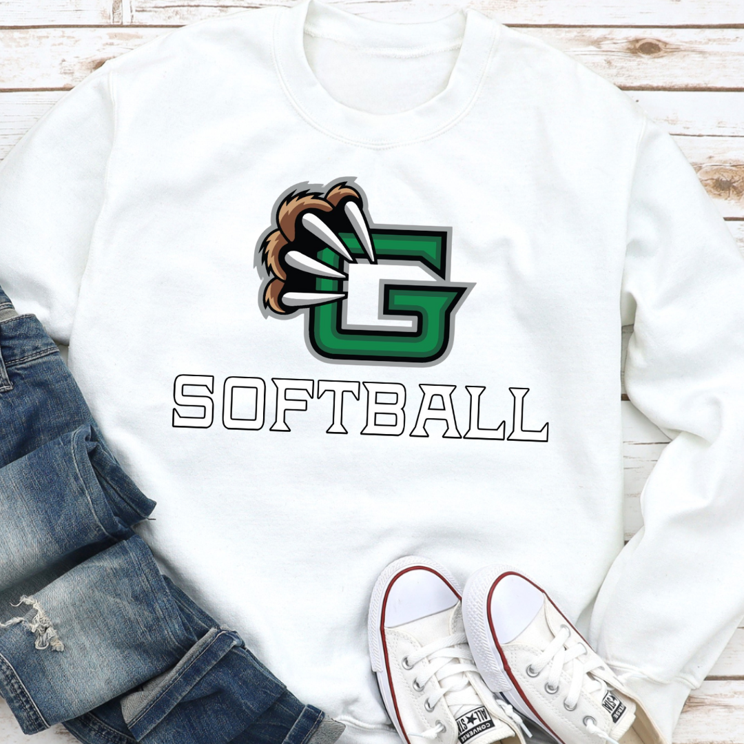 Guilford Softball Icon  Crewneck