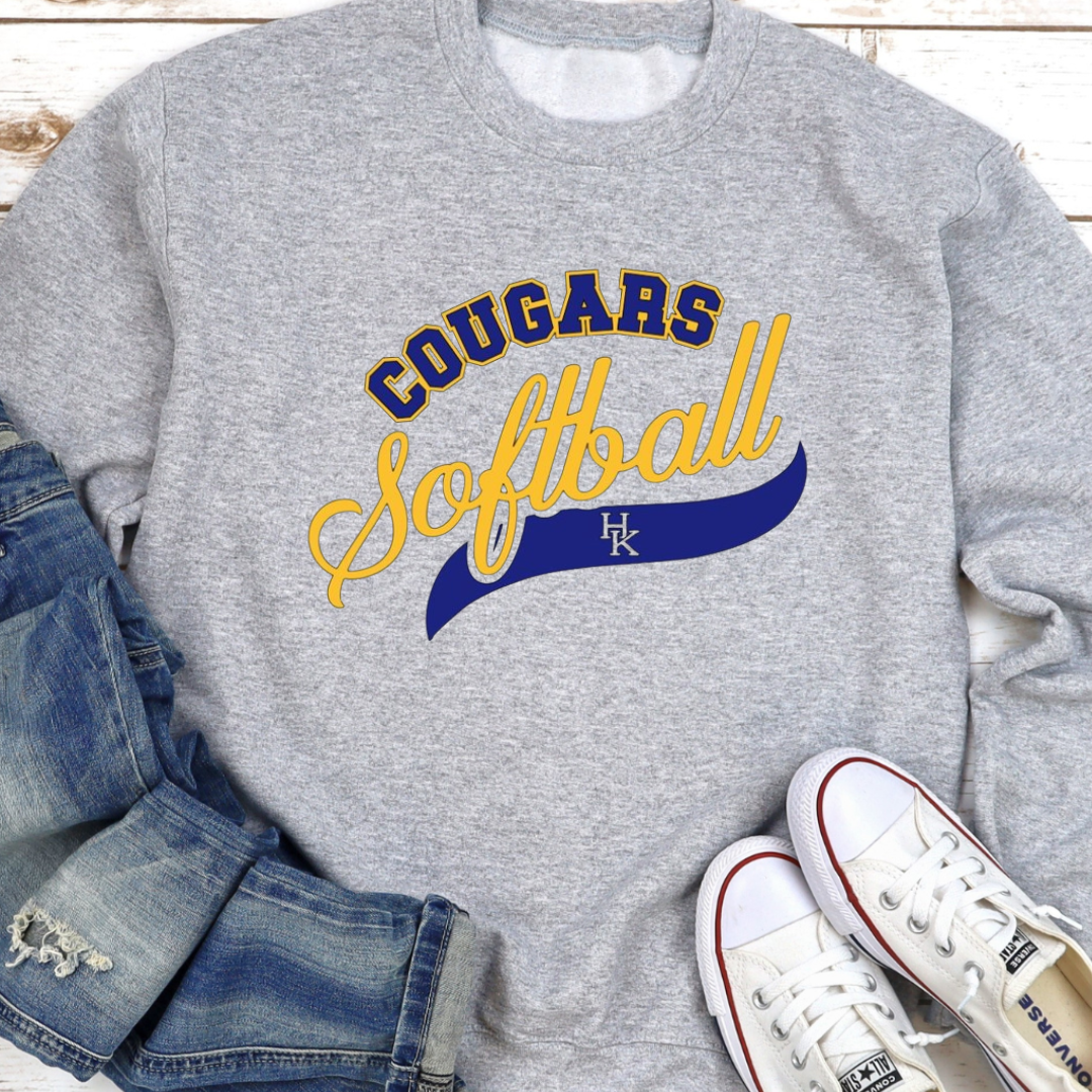 HK Softball Swing Crewneck