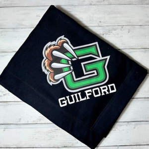 Guilford Grizzlies Stadium Fleece Blanket