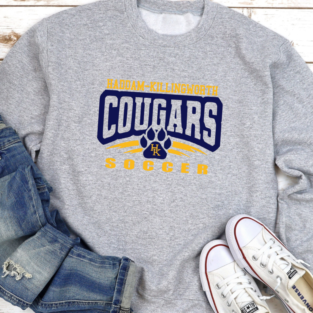 HK Soccer Goal Getter Crewneck